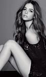 pic for Barbara Palvin Fashion Model Black And White 768x1280